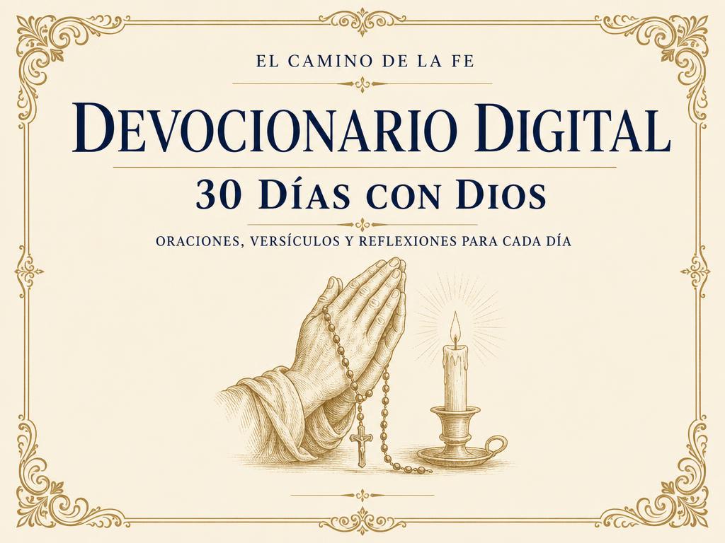 Portada: Devocionario Digital: 30 Días con Dios (PDF)