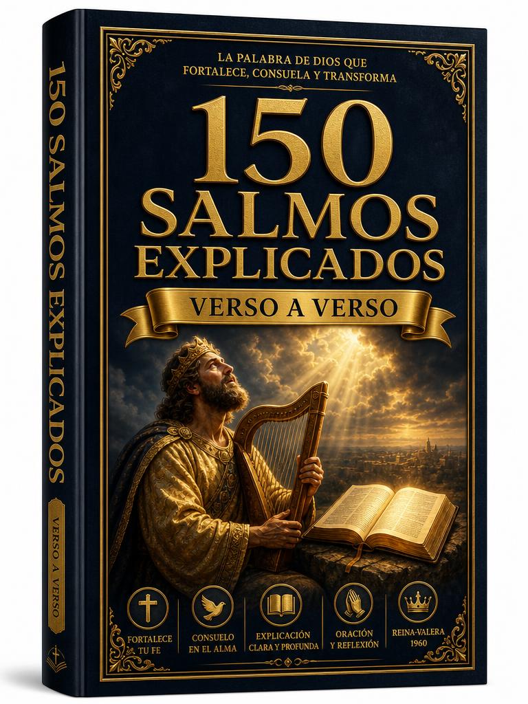Portada: 150 Salmos Explicados Verso a Verso